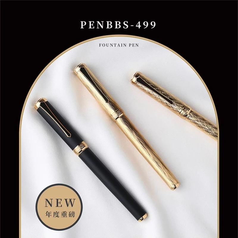 penbbs-499-pluma-estilografica-recubierta-de-chorro-de-arena-de-cobre-lleno-f-05-mm-con-pluma-dorada-de-iridio-para-estudiantes-de-tacto-pesado-suministros-de-oficina-escribir