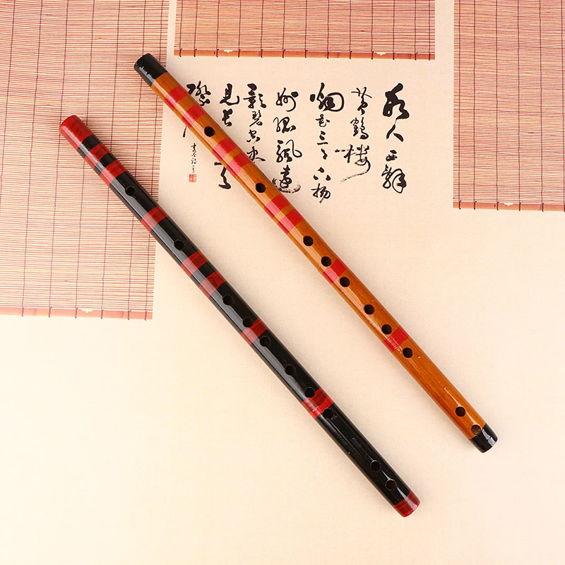 1Pc Professional Musical Instrument Traditional For Beginner Chinese Style Bamboo Flutes Woodwind Flutes Musical Instruments