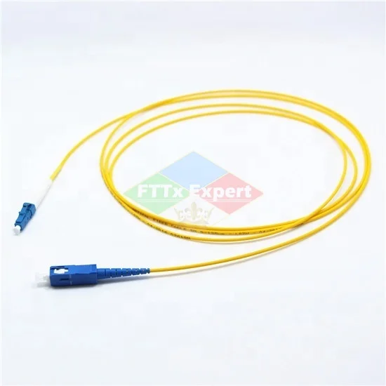 10PCS Simplex LC/UPC-LC/UPC fiber optic patch cord Cable 1m/2m/3m/5m/10m fiber optic jumper cable 3.0mm