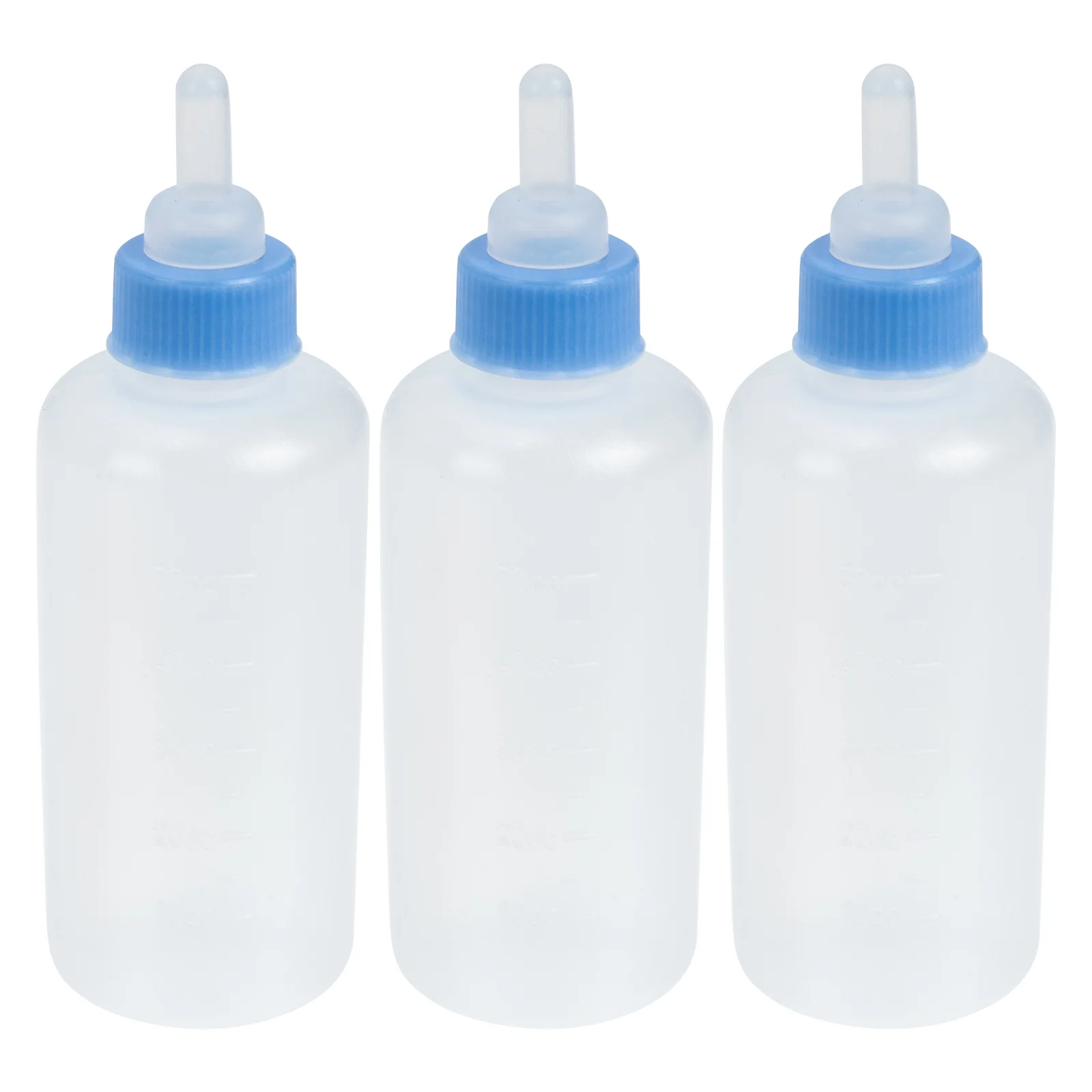 

3 Pcs Pet Bottle Feeding Supplies Cat Bottles Milk for Newborn Babies Nursing Feeders Baby Dog Rabbit Water