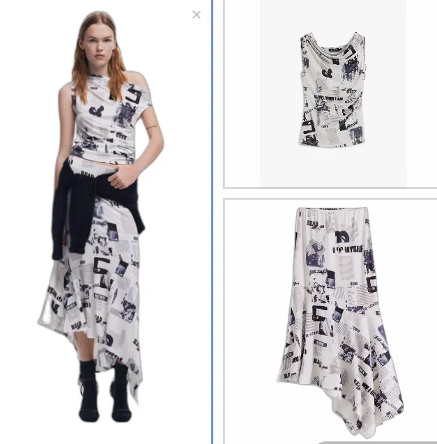 

Новый эластичный комплект из двух предметов с открытыми плечами и испанским принтом для внешней торговли.