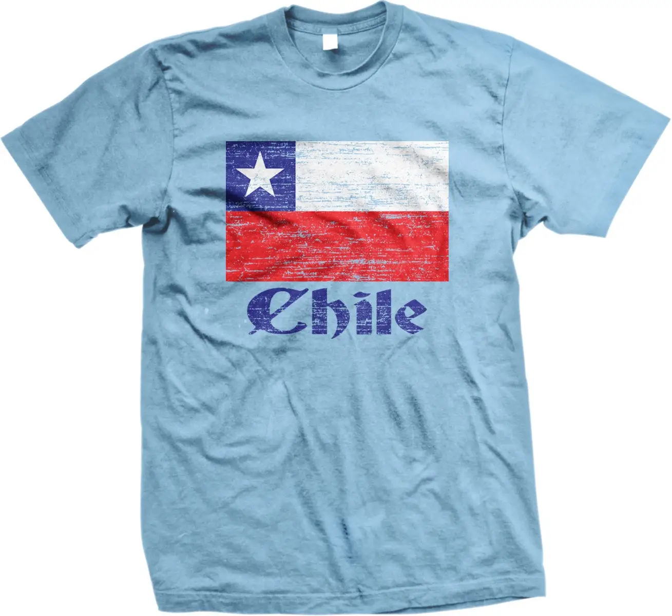 Flag of Chile Chilean Men's T shirt NOFO_00005