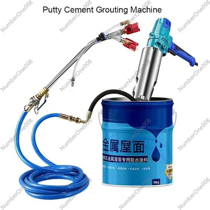 Handheld Multifunctional Stone Paint Sprayer 220V Polyurethane Putty Cement Grouting Machine High Pressure Spraying