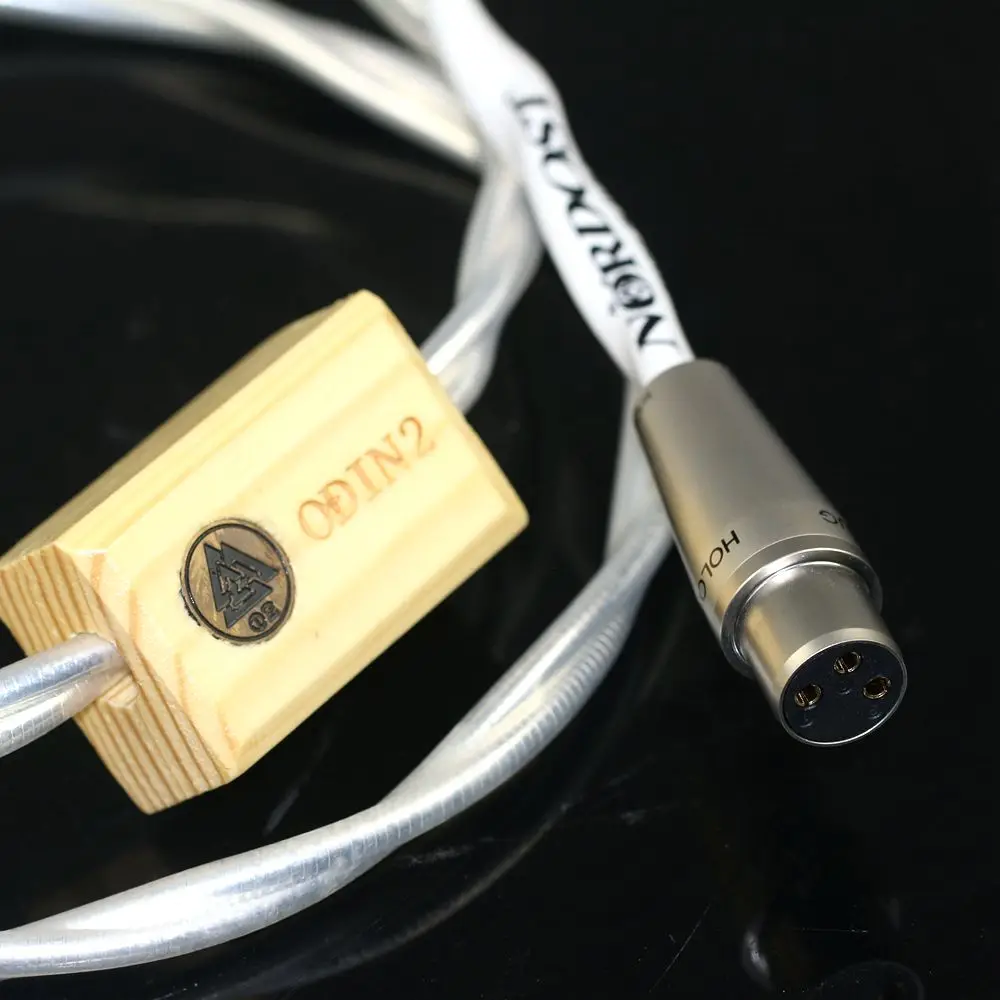 Original Nordost Odin2 Supreme Reference Grade Sterling Silver 110Ω AES/EBU Coaxial Digital Cable XLR Plug Audio cable