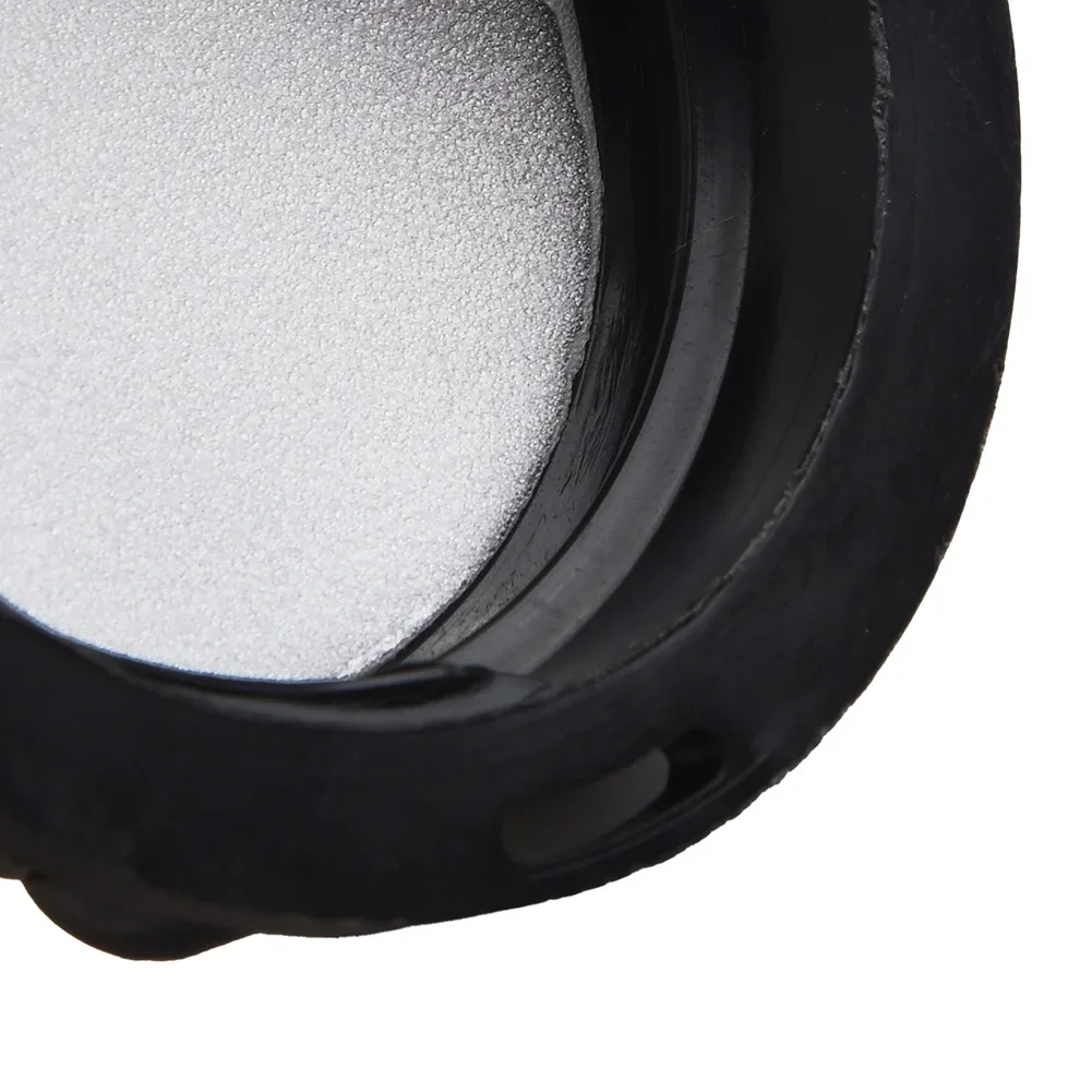 IBC Tank Adapter 55mm ID Coarse Female Thread Plastic Water Tote Solid Cover Lid Cap With Gasket Black Material Polypropylene