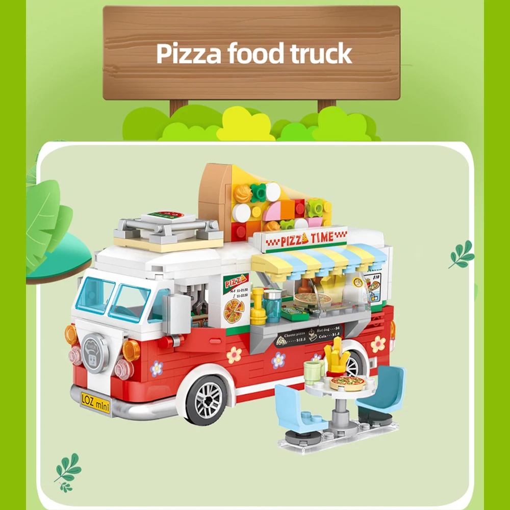 Creatieve Street View City View Model bouwstenen Bouwspeelgoed Mini home Decor Ornamenten Kindervakantie Kerstcadeaus