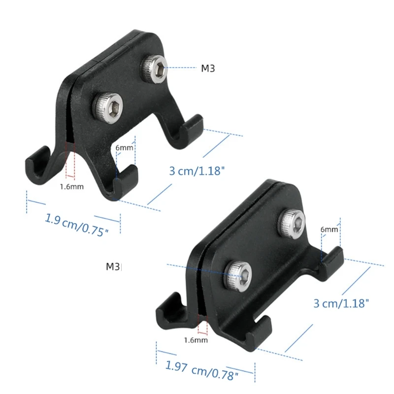 Bike triathlons racings Number Plate Mount Holder Cycling Plate Number Holder Bracket for Road Bicycles Cycling Parts image 6