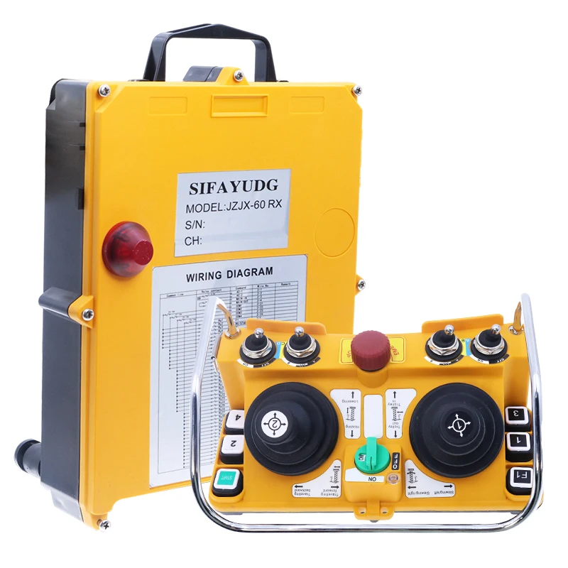 NOMI Custom F24-60 Tower Truck Pump Crane Joystick Industrial Wireless Remote Control Automatic Waterproof IP65 Protection