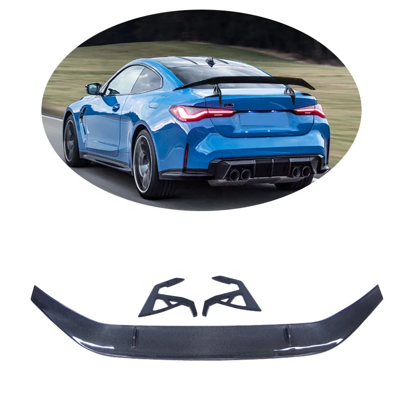 

2022 G80 M3 Rear Spoiler Carbon Fiber AD Style Rear Trunk Spoiler Wing Decktail For G80 M3 G82 M4