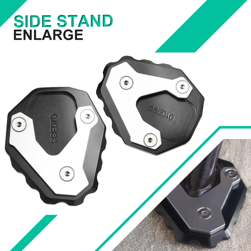 

Motorcycle Kickstand Side Stand Extension Pad Enlarger Plate For HONDA CB400X CB125R CB300R CBR300R CB 400X 300R 2018-2024 2023