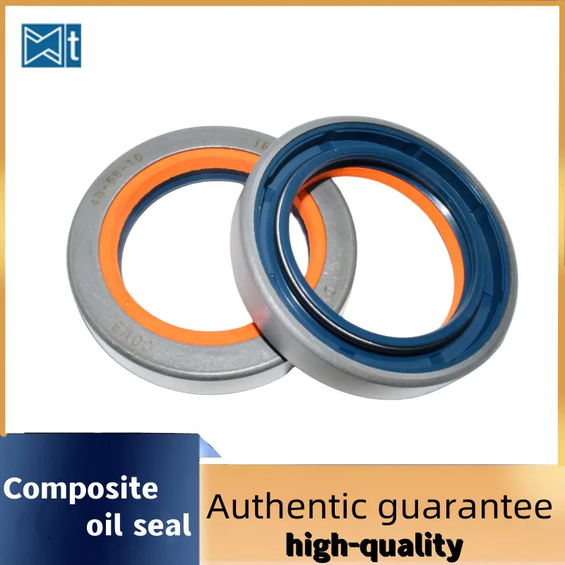 NBR+AU40*58*10mm12001887B agricultural machinery oil seal rubber fluorine rubber fluorine composite oil seal engineering machine