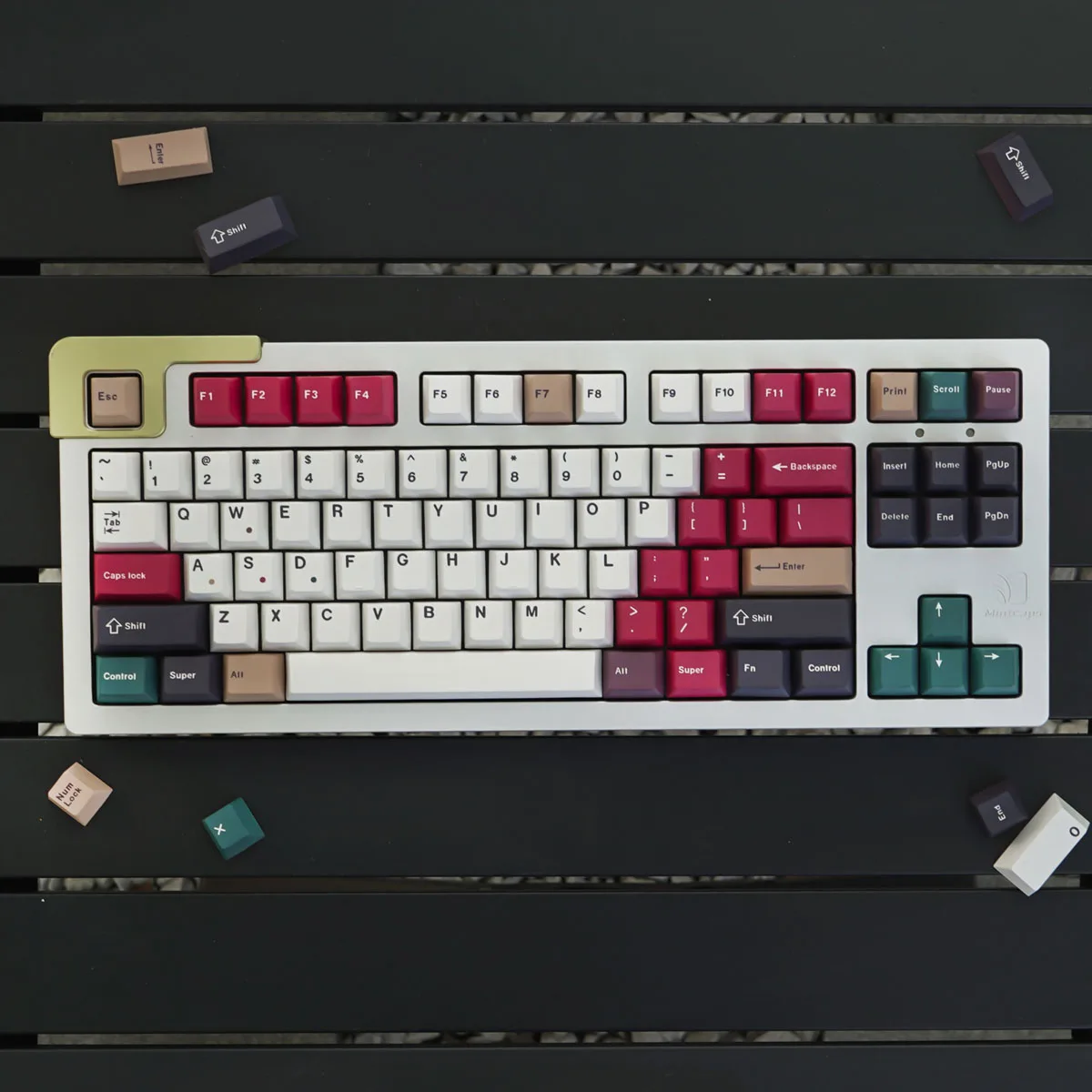 For Sugar65 LEOBOG Hi75 Hi8 Alice 129 Keys GMK Keycaps PBT Double Shot Keycap Cherry Profile Key Caps Mechanical Gaming Keyboard