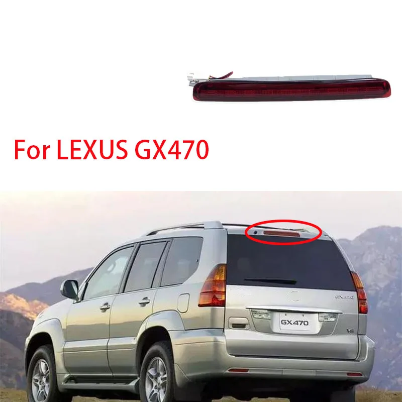 

Central brake stop-signal For LEXUS GX470 2003-2009 For Toyota Land Cruiser Prado LC120 light Rear Third Brake Light 81570-60081