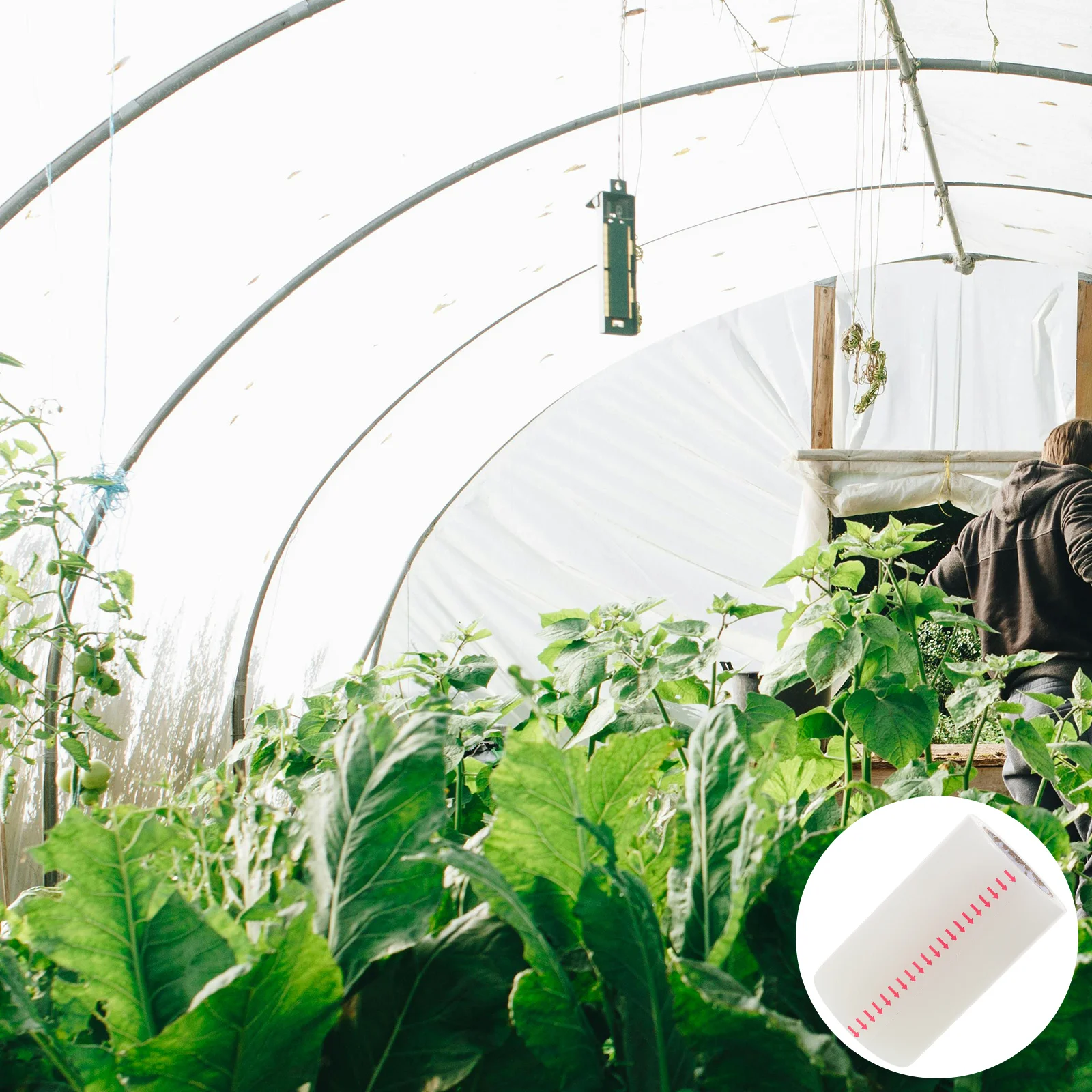 

High-Strength Woven Fabric Greenhouse Repair Tape 10cm X 10m for Durable Sealing and Patching Agricultural Film Kits