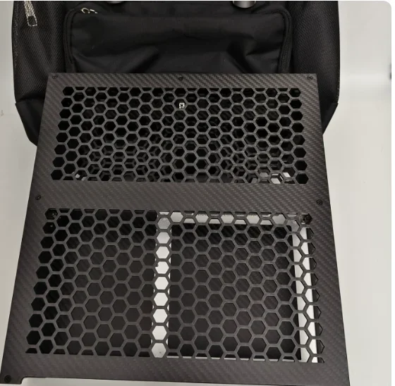 Applicable to S59 S60 Tile ITX Mini Chassis, 6L Portable Small Case, SFX Power Supply Compatible, Triple Fan Graphics Card Suppo