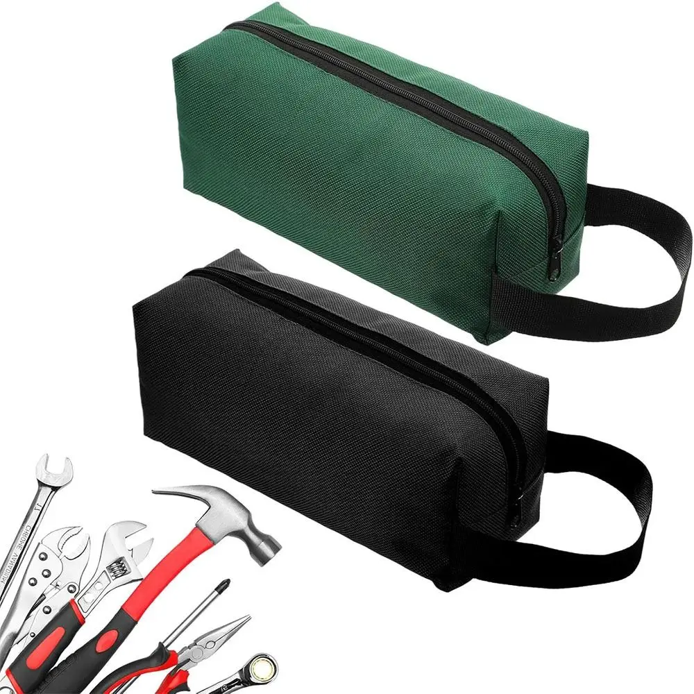 New Zipper Pouch Canvas Tool Bag Multi-Purpose Small Zippered Storage Organizer Tote Bags for Tool Storage