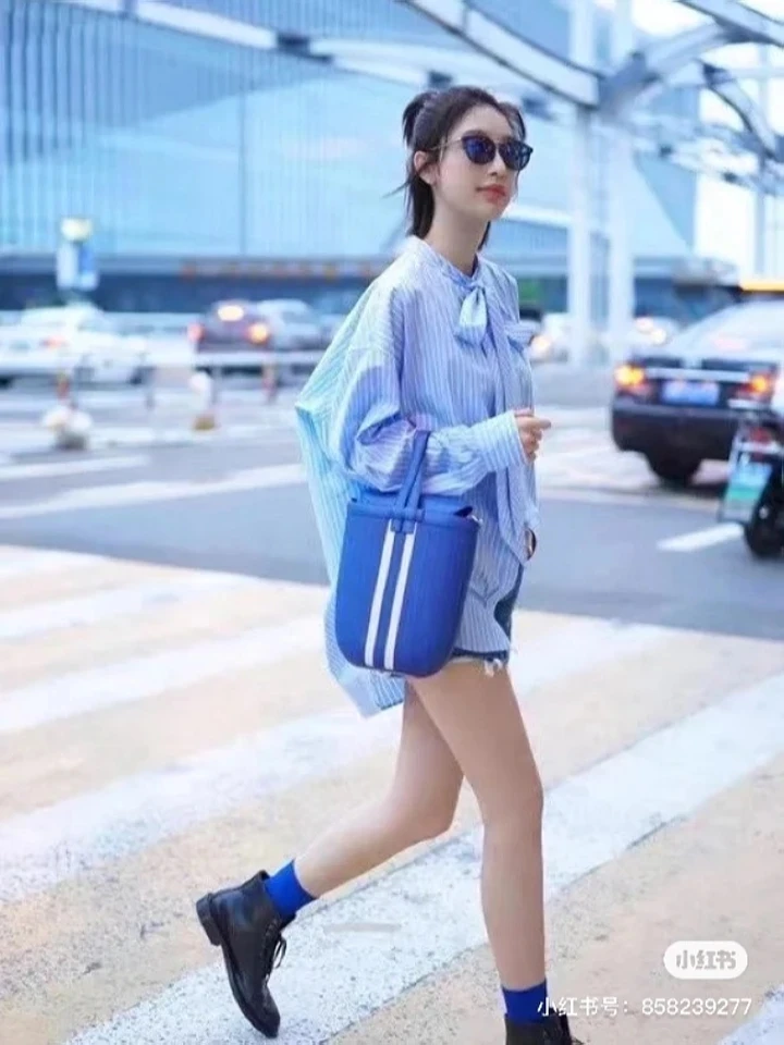 2024 Spring Summer New Women Casual Striped OL Long Sleeve Shirt Blouse for Female