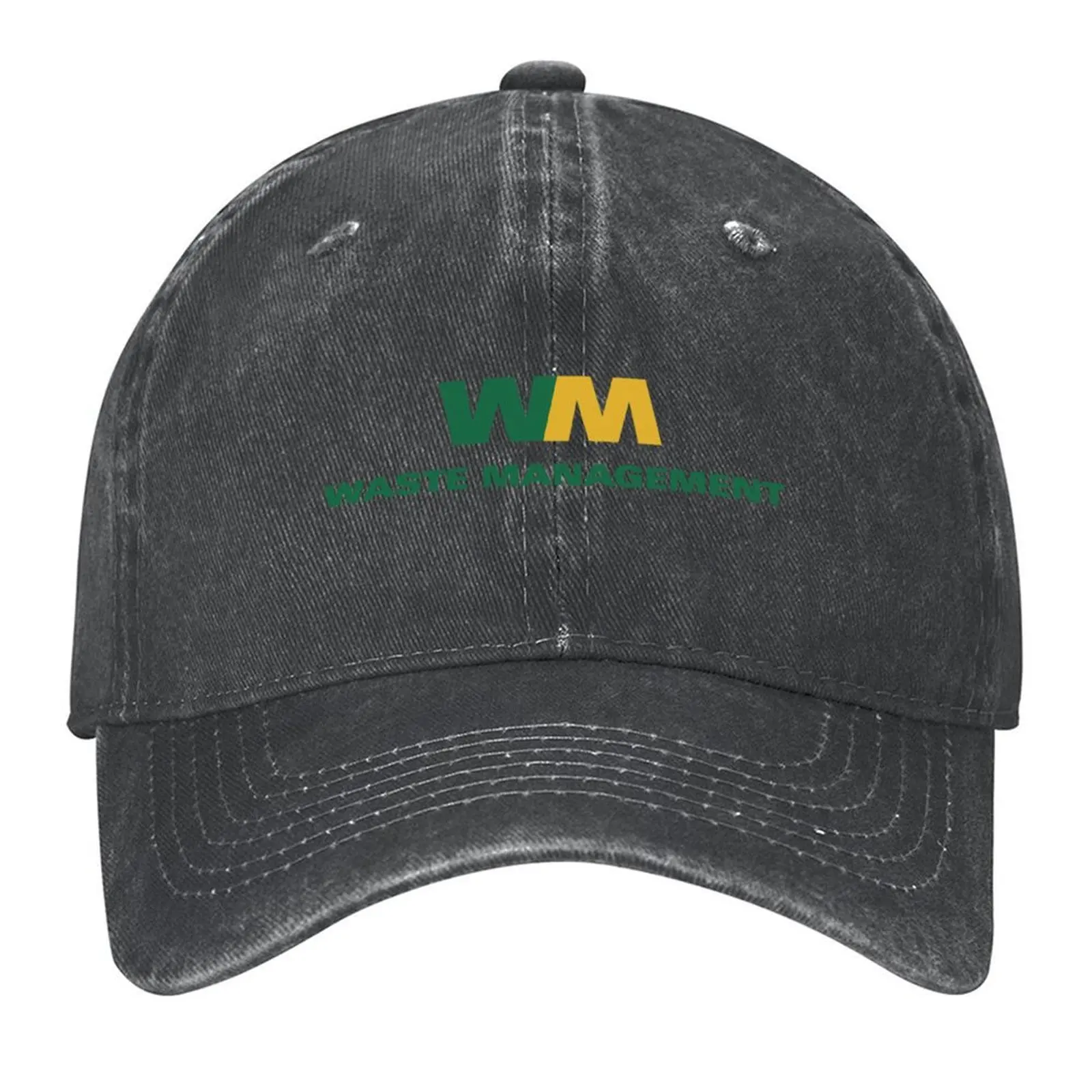 

WASTE MANAGEMENT LOGO Baseball Cap Luxury Brand Thermal Visor Hat Man For The Sun Snapback Cap Women's Men's