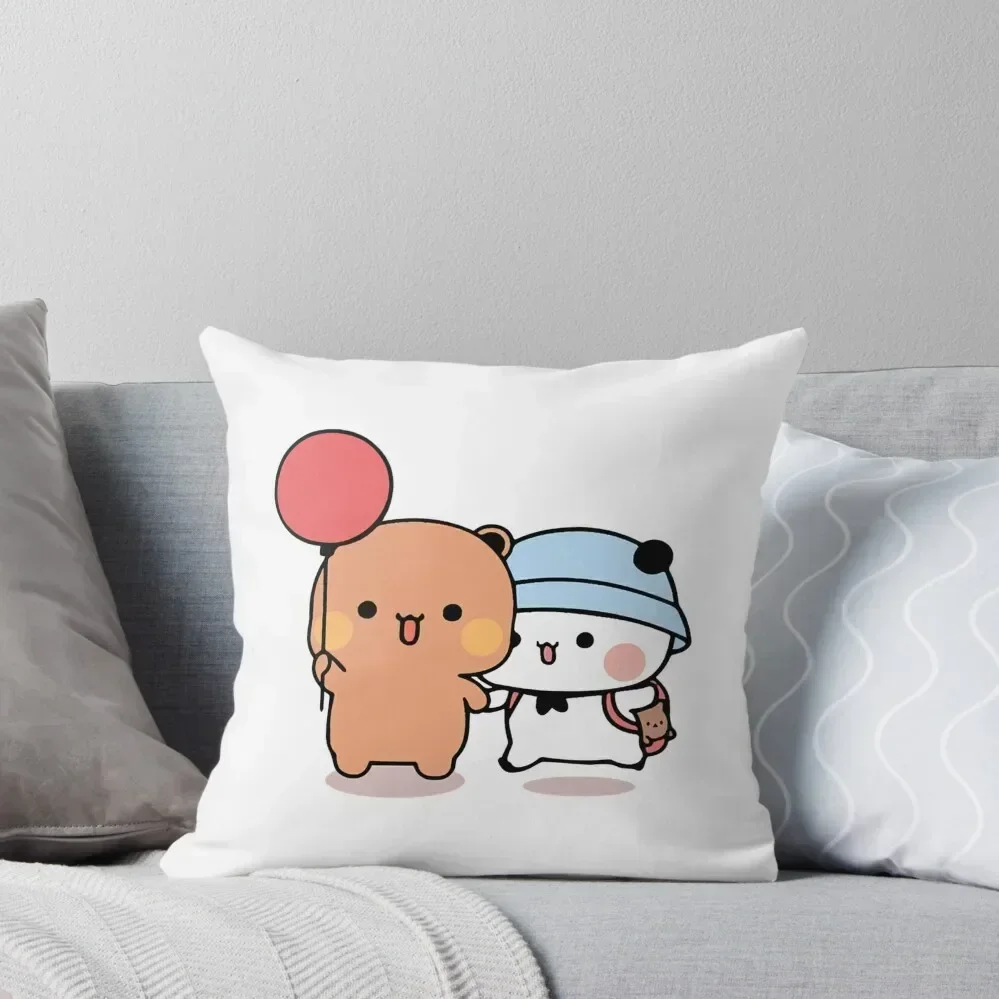 Bear and Panda Bubu Dudu Balloon Throw Pillow Pillow Covers Decorative Cusions Cover pillow