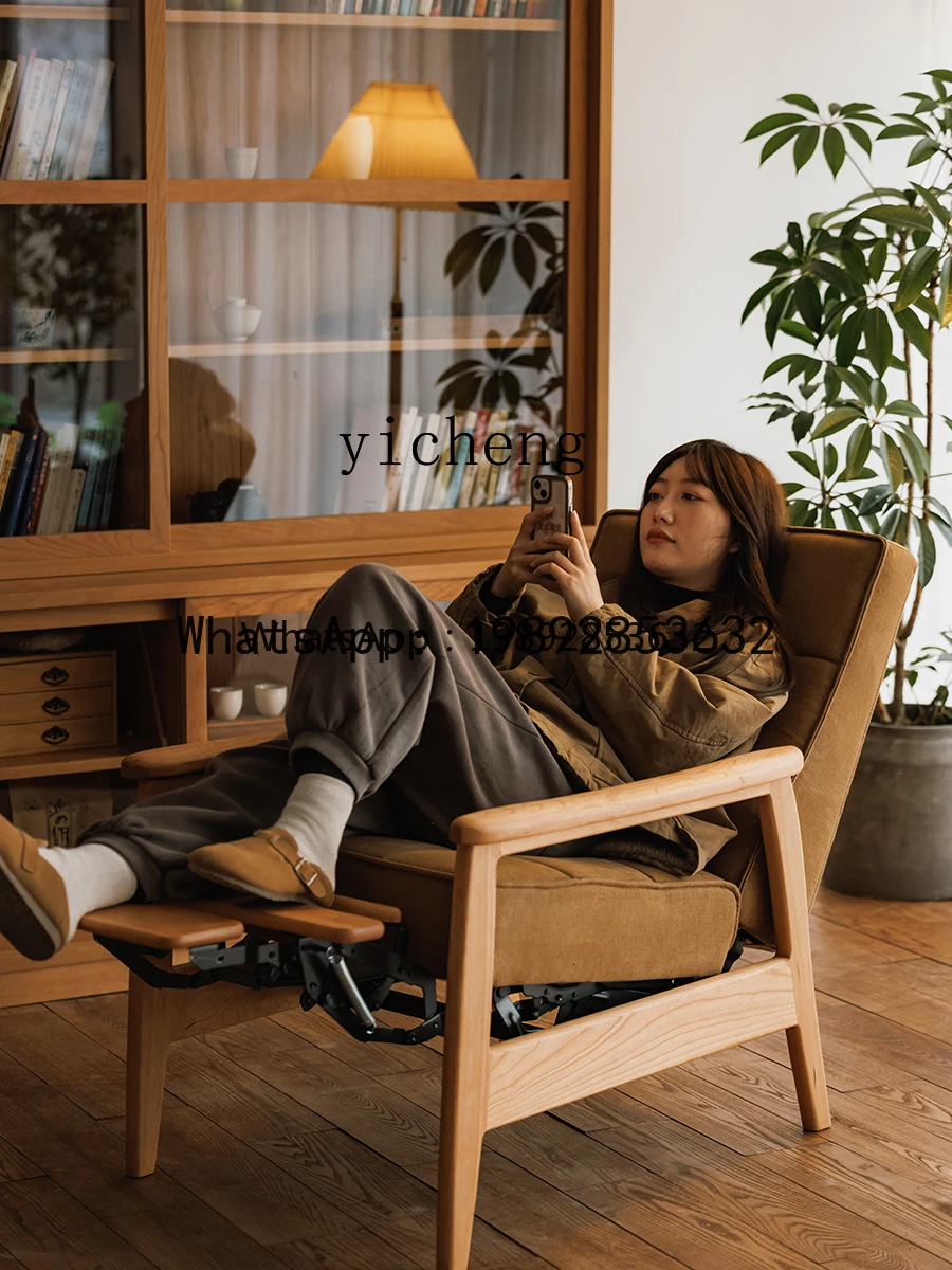 

X6 Function Chair Cherrywood Function Chair Lazy Leisure Armrest Armchair