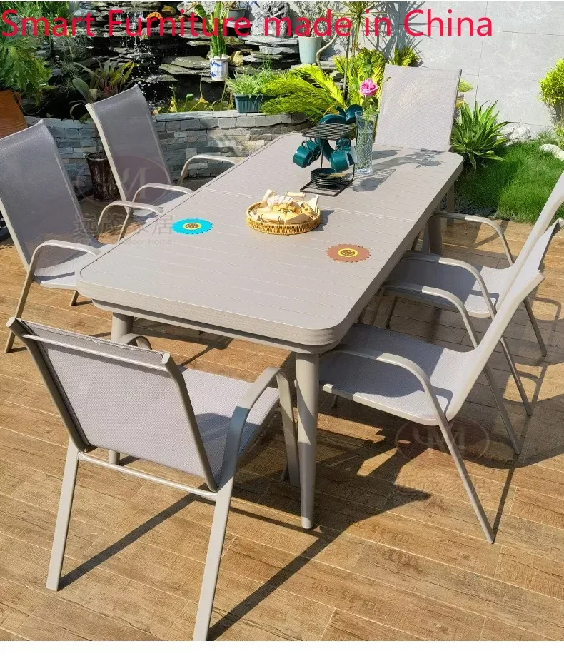 

Outdoor tables, chairs, courtyards, gardens, open-air dining tables, chairs, long tables, rock plates, leisure tables and chairs