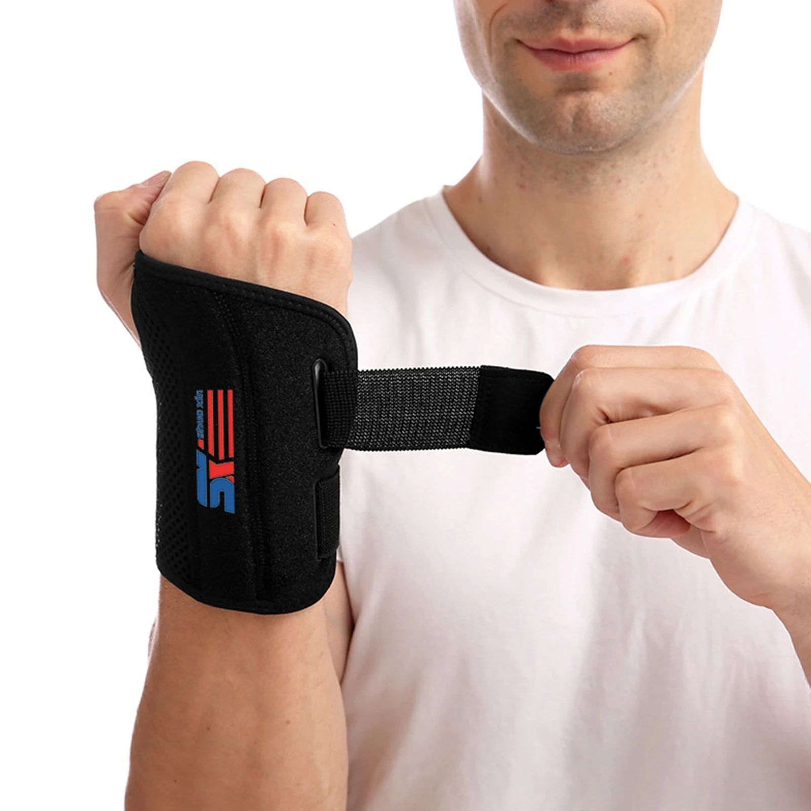 1pcs Hand Support Brace Strong Support for Tendonitis Arthritis Sports Sprain Wrist Pain Relief Tools