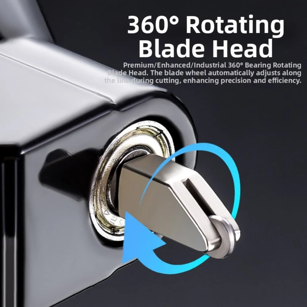 Ergonomic Glass Cutter Tool: Effortless & Efficient Circle Cutting Round Handle Glass Cutter Round Cutting Tool ﻿