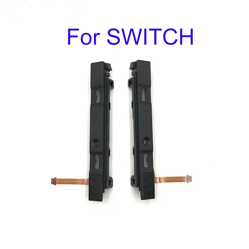 

100sets Original New L R Original used L R Repair Parts For NS Switch Joycon Right Left Plastic Slider With button Rail Assembly