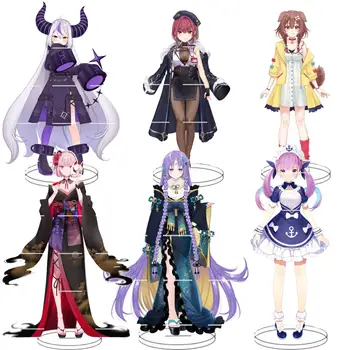 La+ Darknesss Hololive Inugami Korone אנימה אקריליק איור Stand דגם שולחן דקור קישוט Cartoon Keychain אוהדי מתנה 10 best sales מעמד הולולייב - №8
