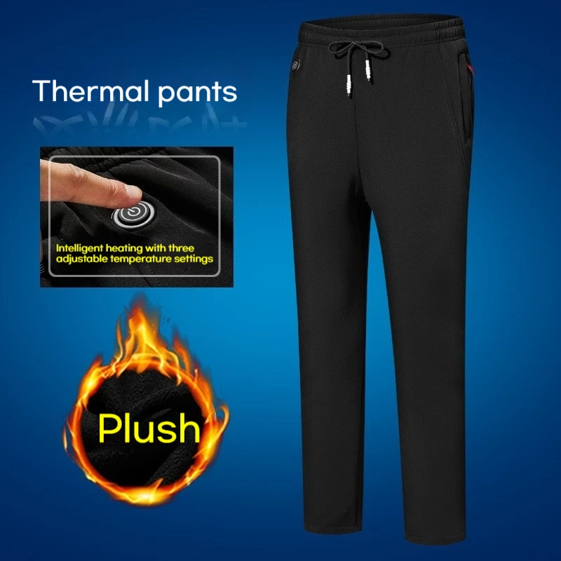

Брюки с термоподогревом, зарядка через USB, брюки с электрическим подогревом, повседневные перезаряжаемые брюки, брюки с подогревом, брюки с подогревом для холодной погоды