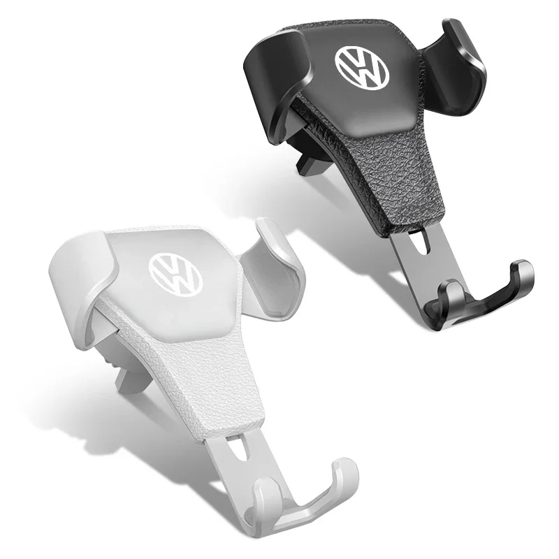 Car Phone Holder Car Air Vent Clip Mobile Phone Holder For Volkswagen Polo Passat B5 B6 B7 T4 T5 Golf 4 5 6 Tiguan Jetta Gol CC