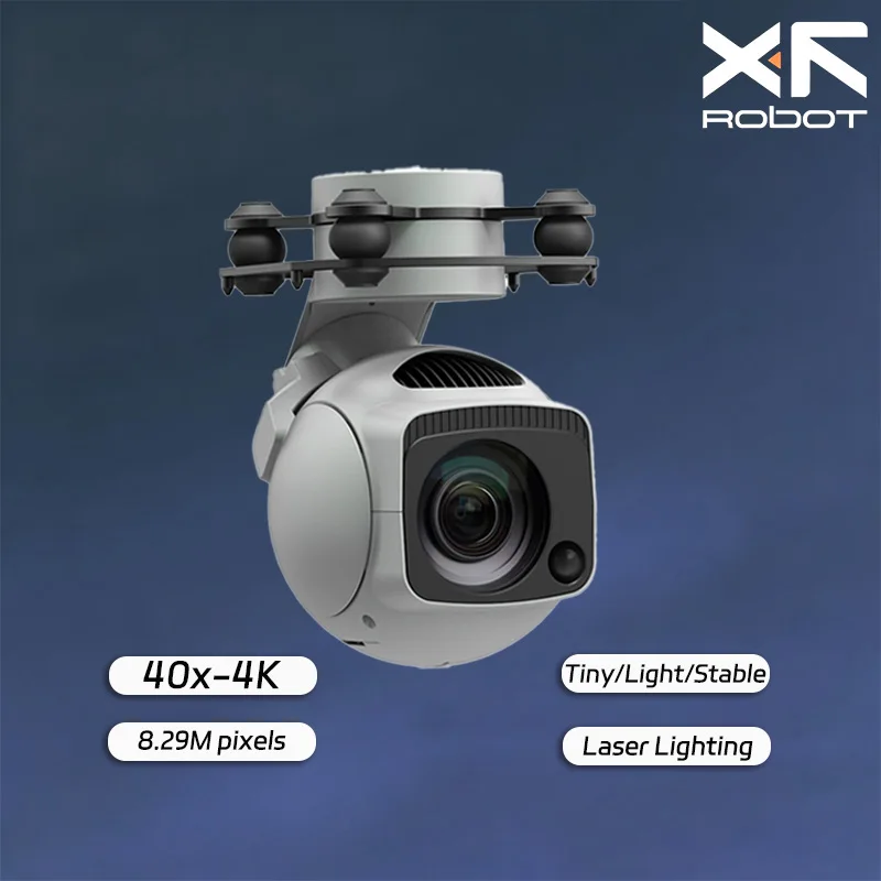 High‑speed Response Gimbal Pod D‑80Pro｜Pitch‑157°~+70°, Max 200°/s Controllable Angular Speed