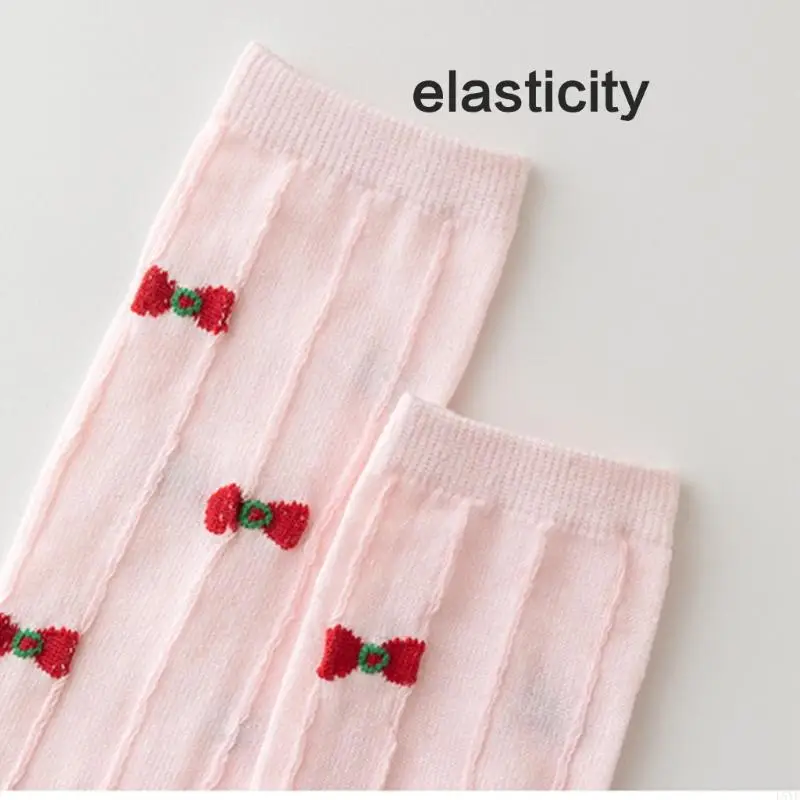 الجوارب L5YF Girls Long Boot على جوارب الركبة الجوارب القابلة للتنفس الأطفال جوارب