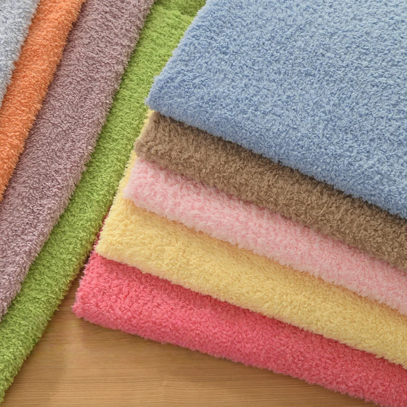Imitation lamb hair Fabric Thick Warm Soft Teddy Bear Texture 50x50cm DIY Material for Coat Toy Blanket Clothing Lining Sewing