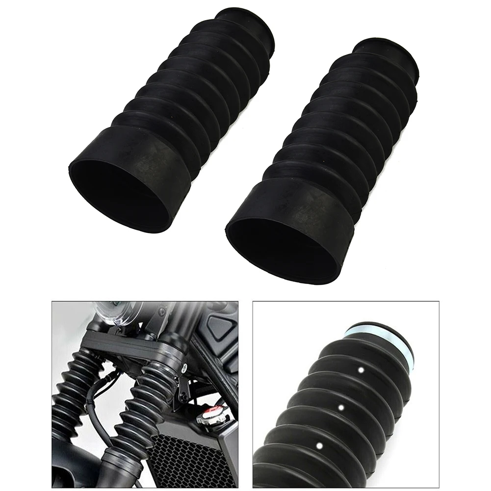 Motorcycle Front Fork Cover Gaiters for Honda For REBEL CMX500 CMX300 2017 2021 Rubber Shock Absorber Protection