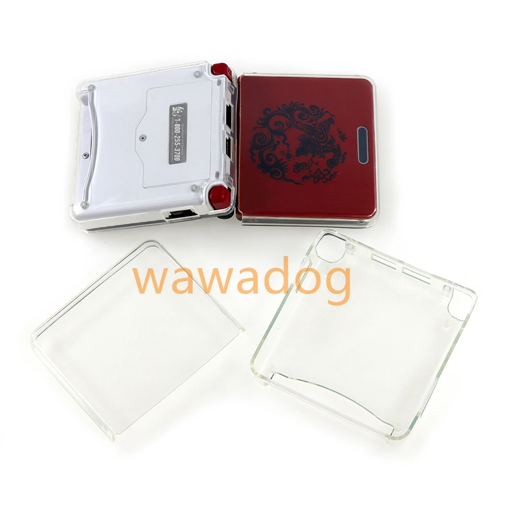 15pcs Transparent Hard Shell Housing TPU Case Clear Protector Cover For Game Boy Advance GBA SP Consoles