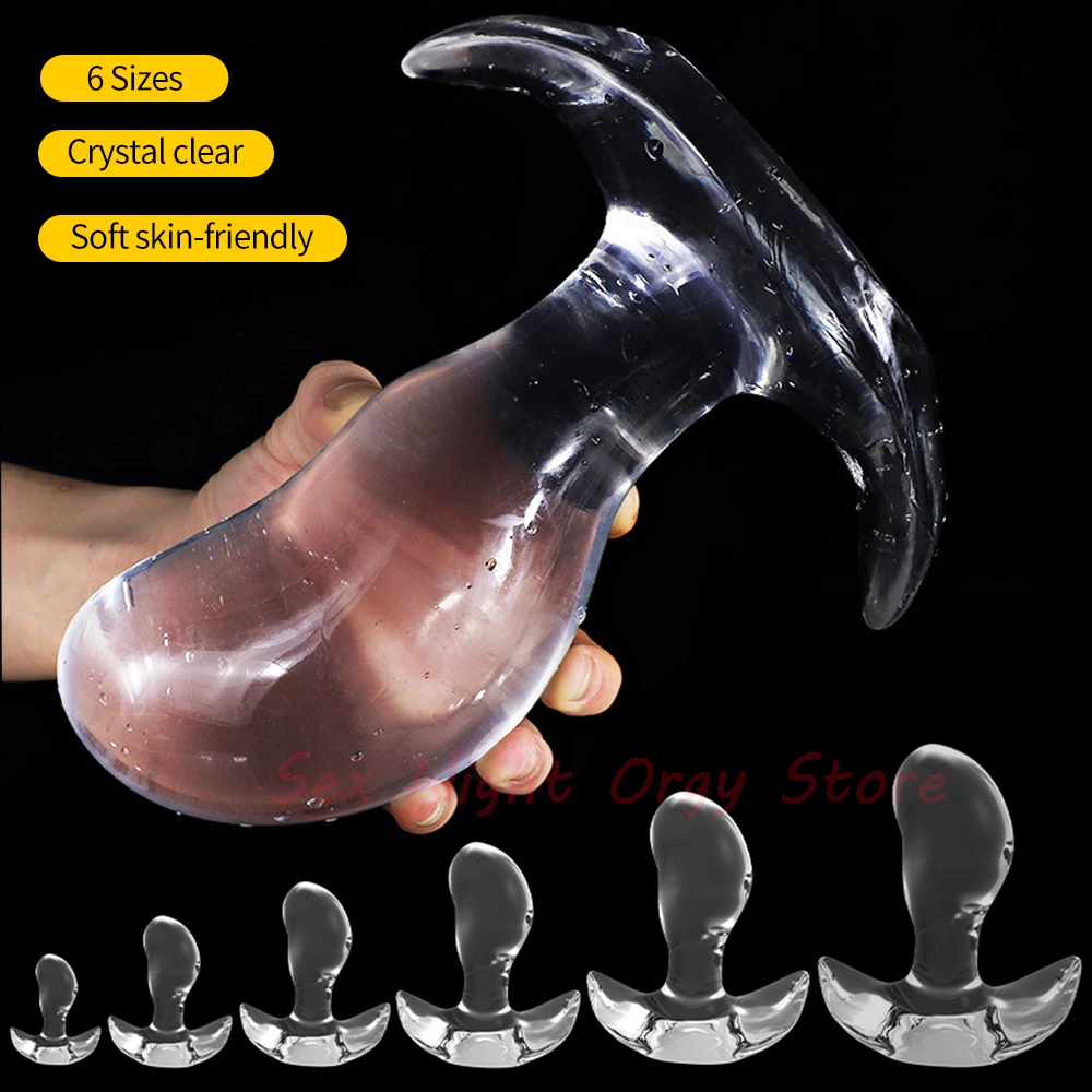 6 größe Anal Plug Große Buttplug Männer Weichen Dildo Gelee Faust Anal Sex Spielzeug Homosexuell Butt Plug Für Frauen Vagina extender Bdsm Anus Dilatator