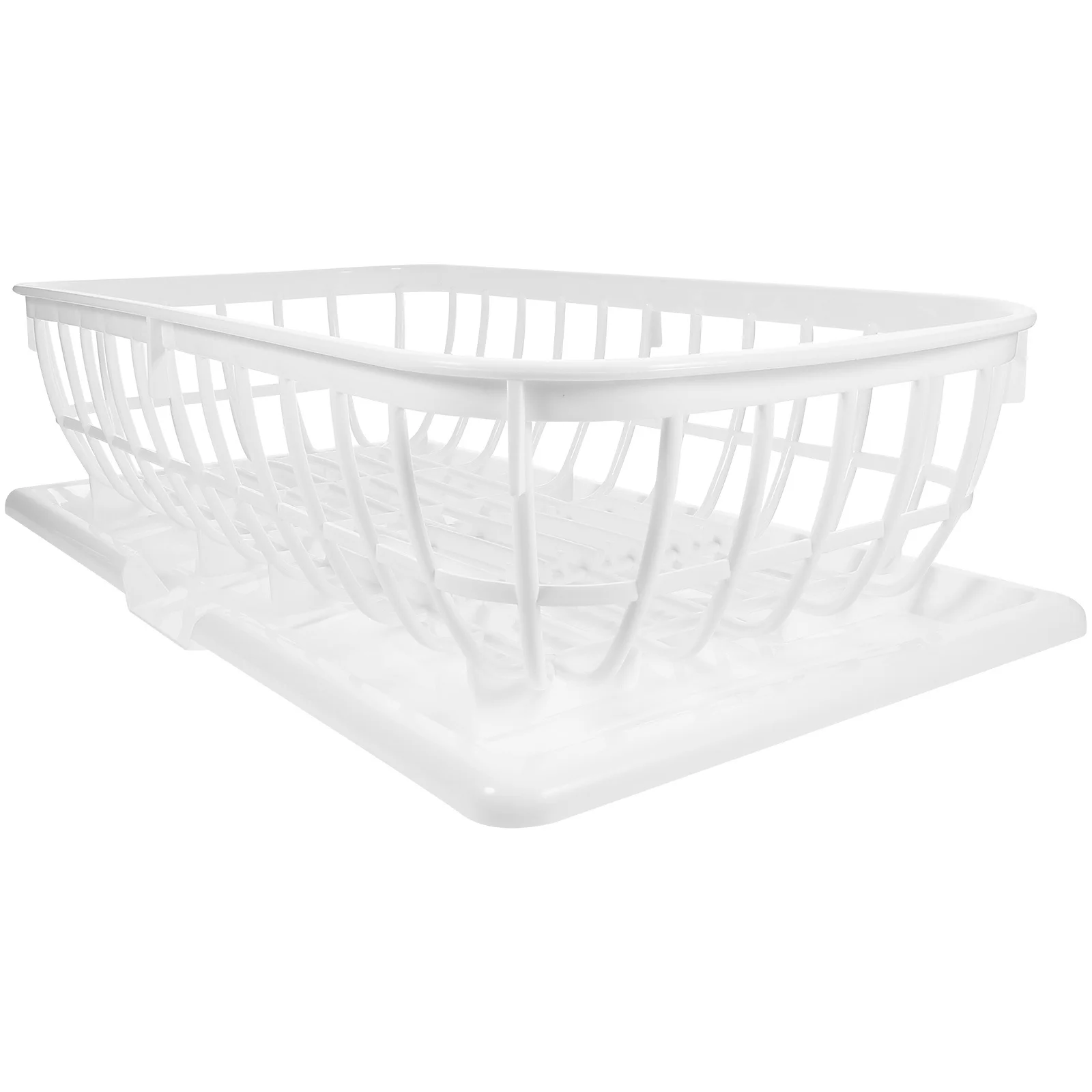 

Dish Drying Rack Multi-Functional Solid Plastic Drip Prevention Sink Storage Organizer Kitchen Plate Holder Tableware Drainer