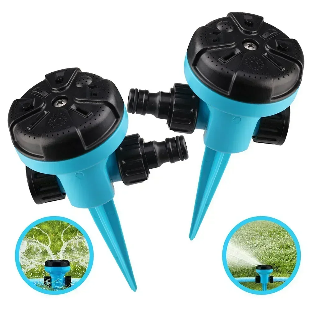 360° Rotatable Sprinklers Auto Lawn Garden Sprinkler Watering System Water Spray Grass Lawn Yard Agriculture Irrigation