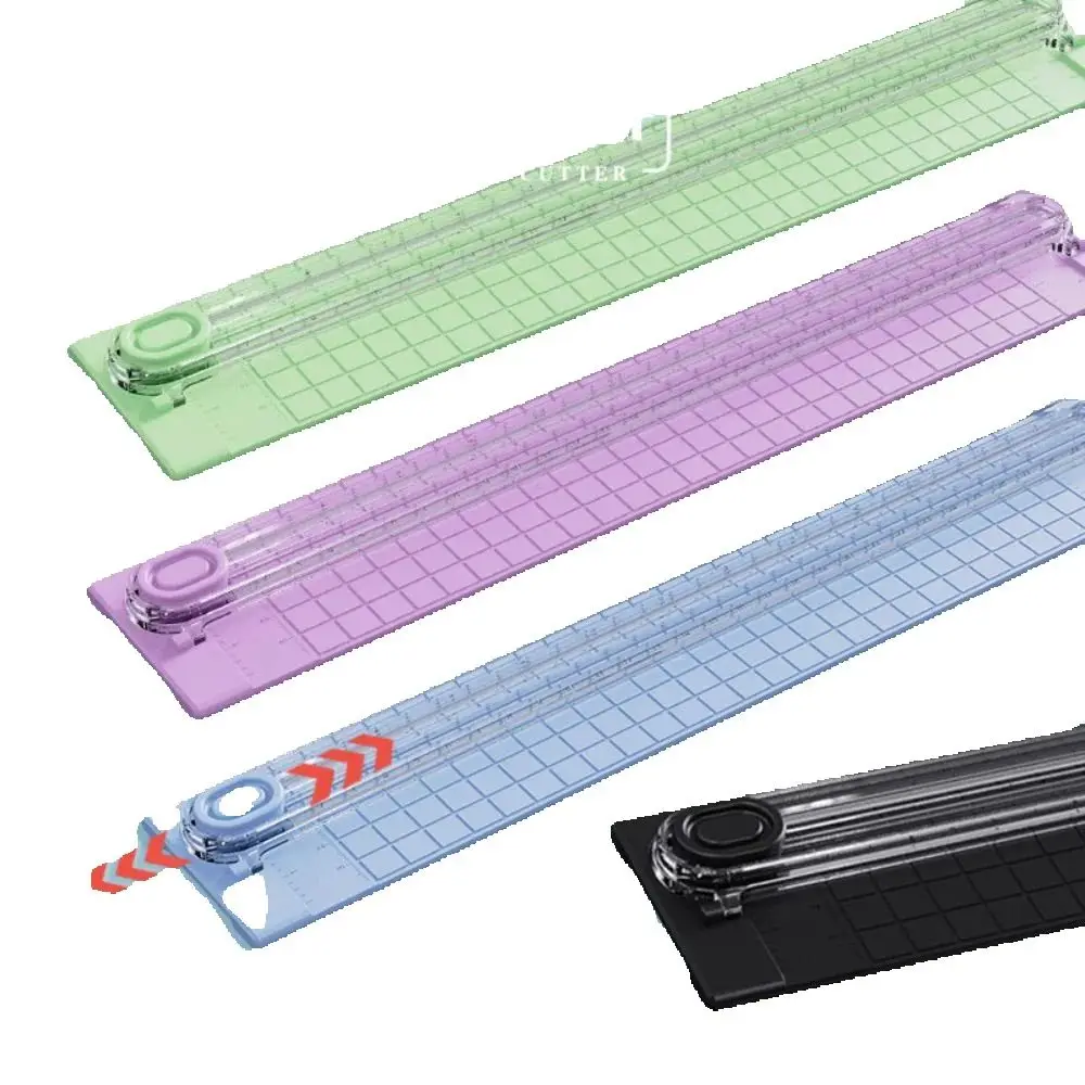 A3/A4 Paper Cutting Paper Cutter with Pull-out Ruler Portable Paper Cutting Machine Bidirectional Paper Cutting Tool