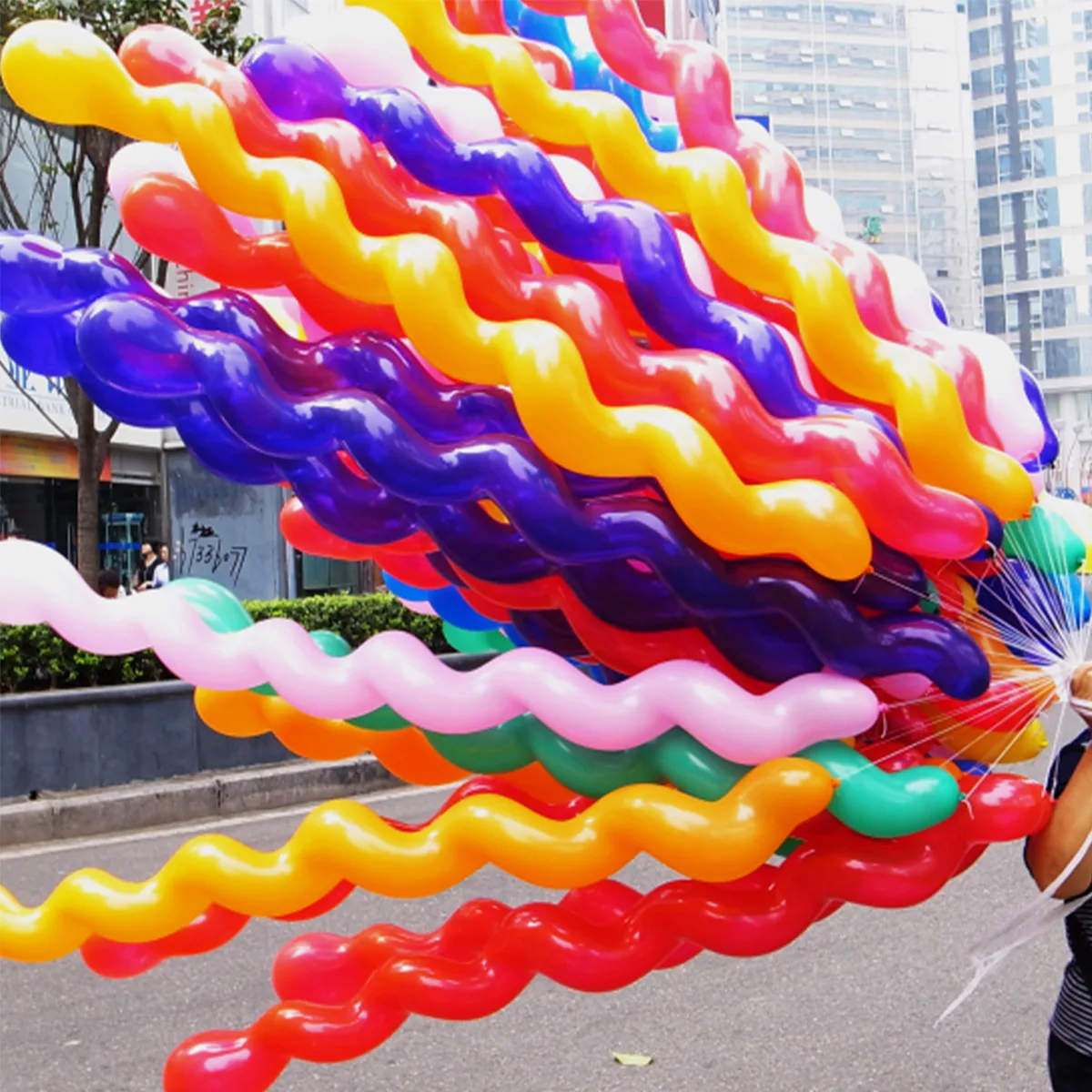 20PCS Threaded Latex Balloon Inflatable Balloons Wedding Birthday Party Balloon Decoration Christmas Halloween Holiday Decorati