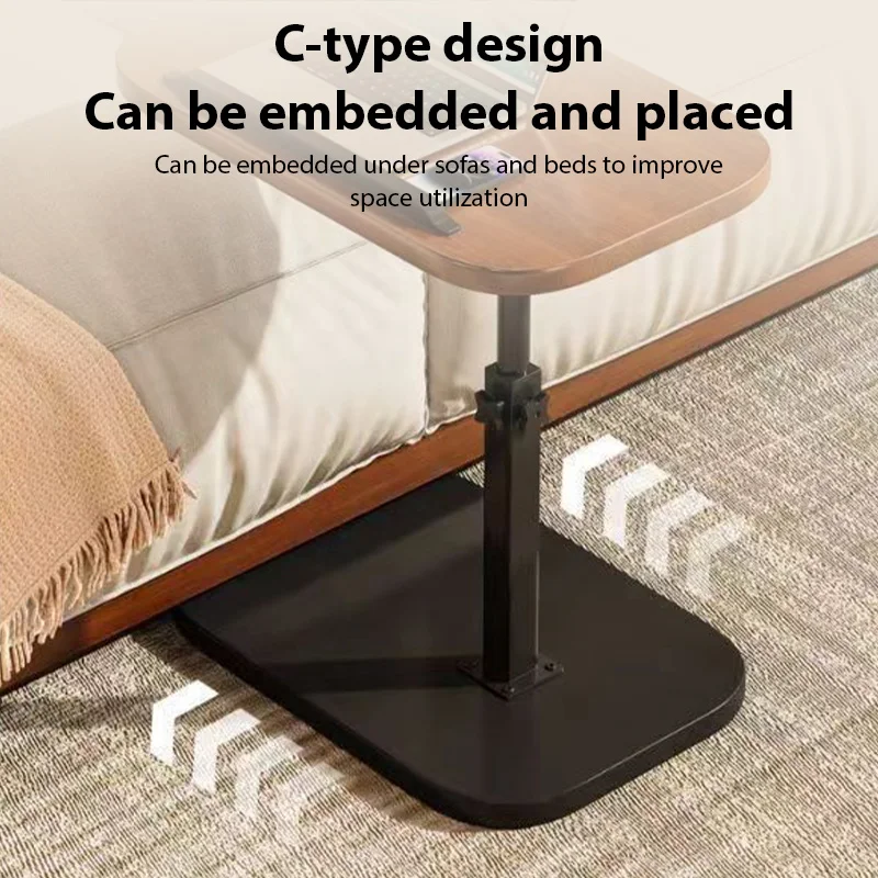 ارتفاع قابل للتعديل طاولة جانبية المحمولة مكتب جانبي القهوة/طاولة شاي بعد الظهر عنبر مكتب المنزل السرير أريكة مكتب الاستقبال هي