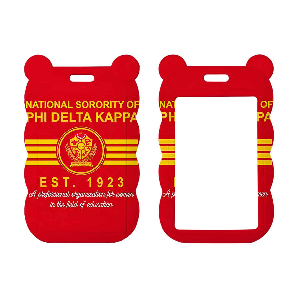 

Fraternity Work Card Holder Work Name Badge Holder with Keychains Student Id Card Lanyard Holder Accessories