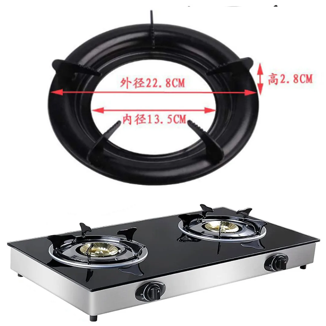 Universal Ring Safe Portable Gas Stove Gas Stove Holder Energy-Saving Cover Gas Stove Bracket Kitchen Appliance Accessories