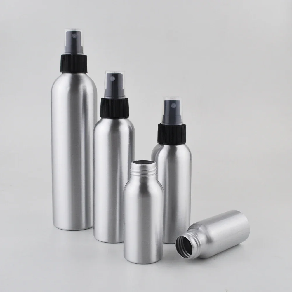 

household lotion bottle Aluminium Spray Bottle Fine Mist Atomiser Empty Perfume Spray Bottles Cosmetic Packaging Container