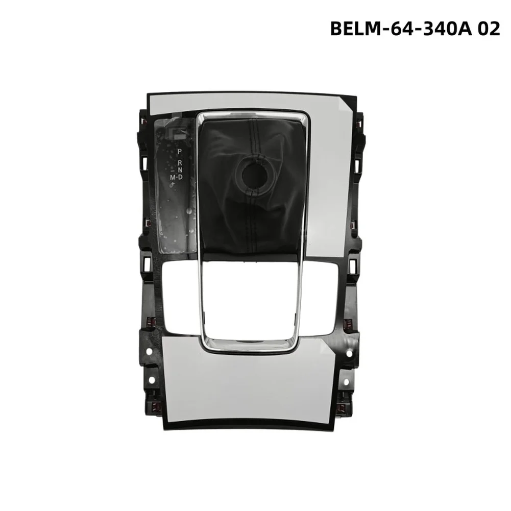 Shift Panel Cover Trim For Mazda 3 For B For P For BELM-64-340 Car Interior Gear Box Button Frame Replacement Accessories Black