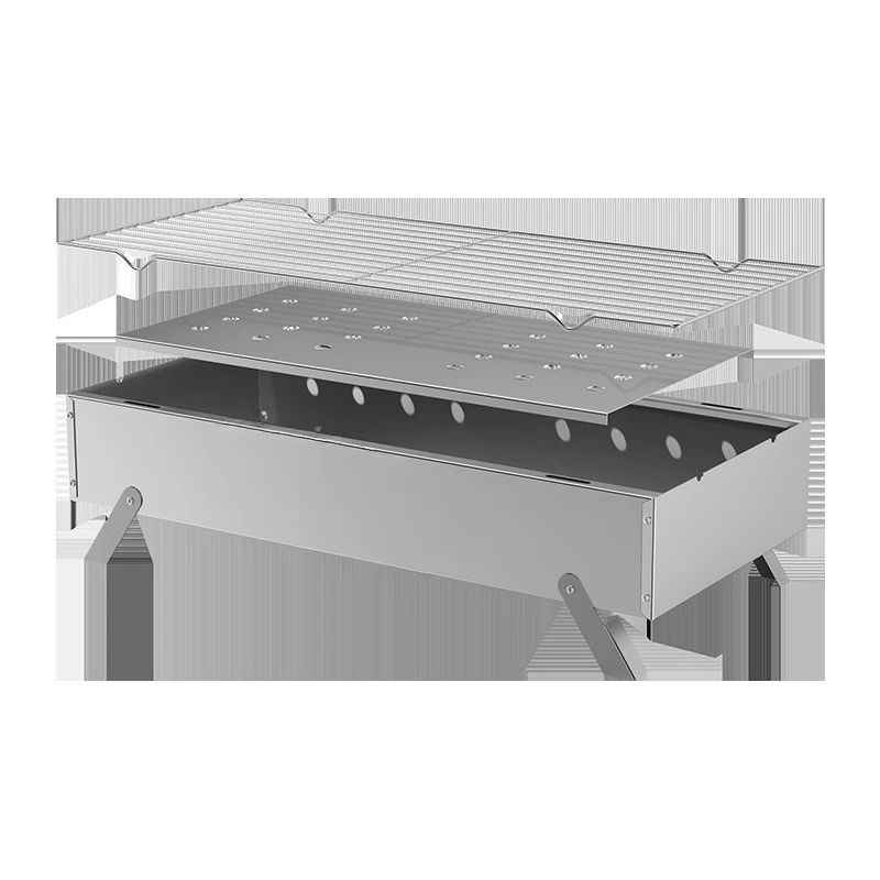 

Lightweight Portable Household BBQ Grill Outdoor Camping Picnic Portable Equipment BBQ Grill