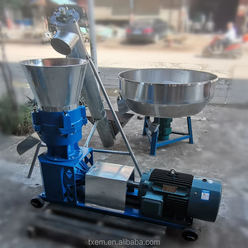 خلاط طعام من الفولاذ المقاوم للصدأ آلات تجهيز الأعلاف متعددة الوظائف/آلة خلط مزرعة الماشية للبيع