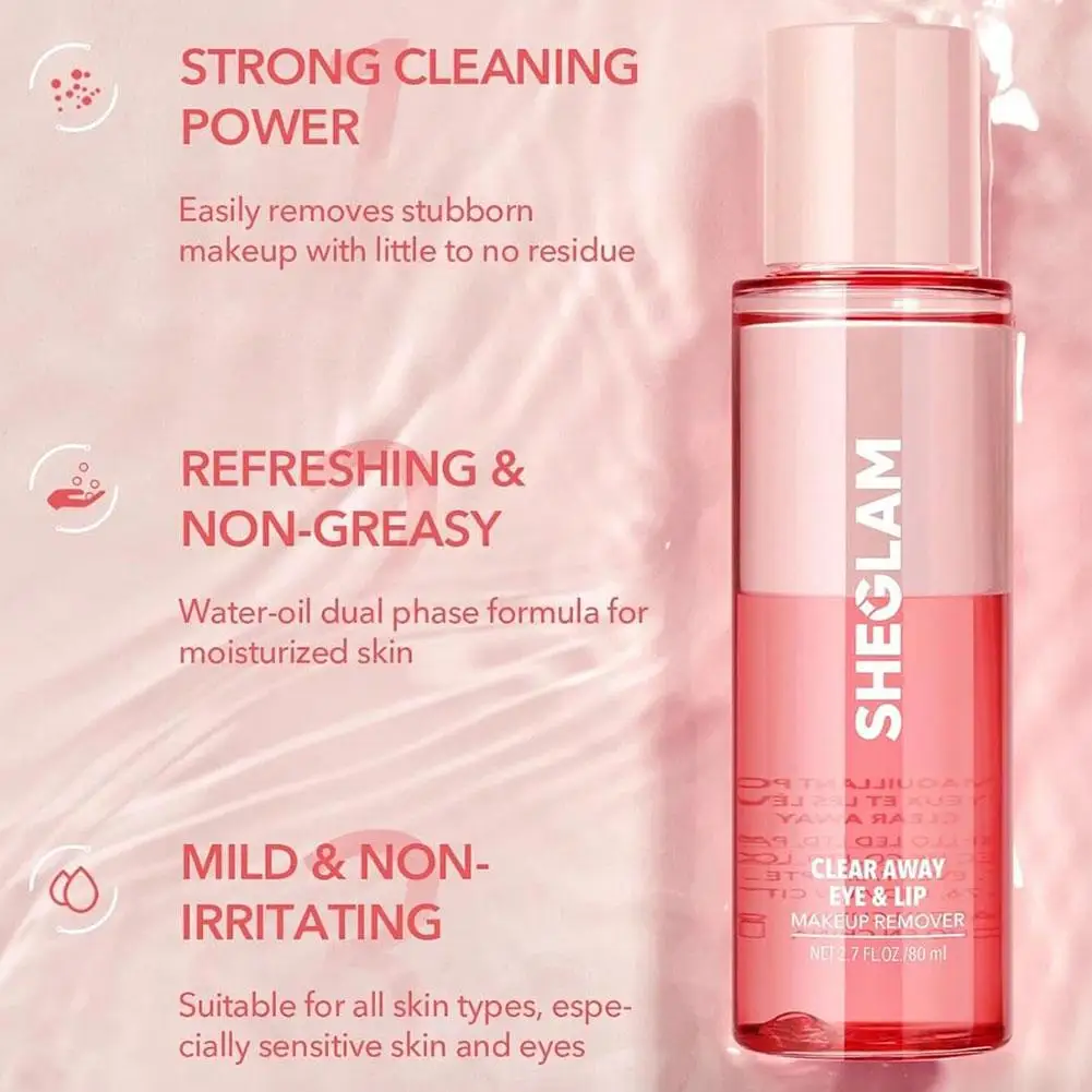 Granatapfel-Make-up-Entferner-Wasser für empfindliche Haut, reich an Granatapfel-Essenz, Tiefenreinigung, nährend, effizientes Make-up-Entfernen