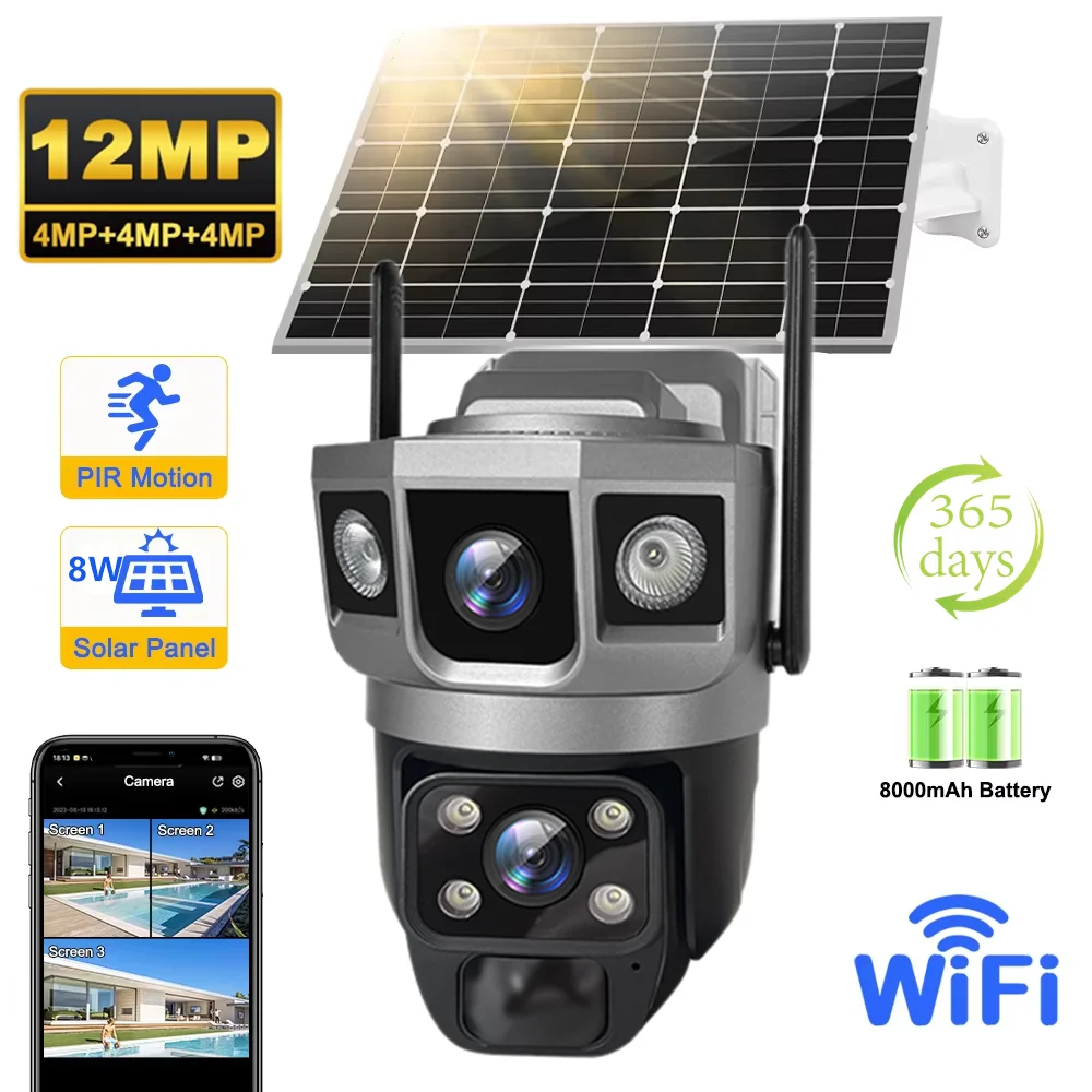 V380 Pro 12MP Solar… - image